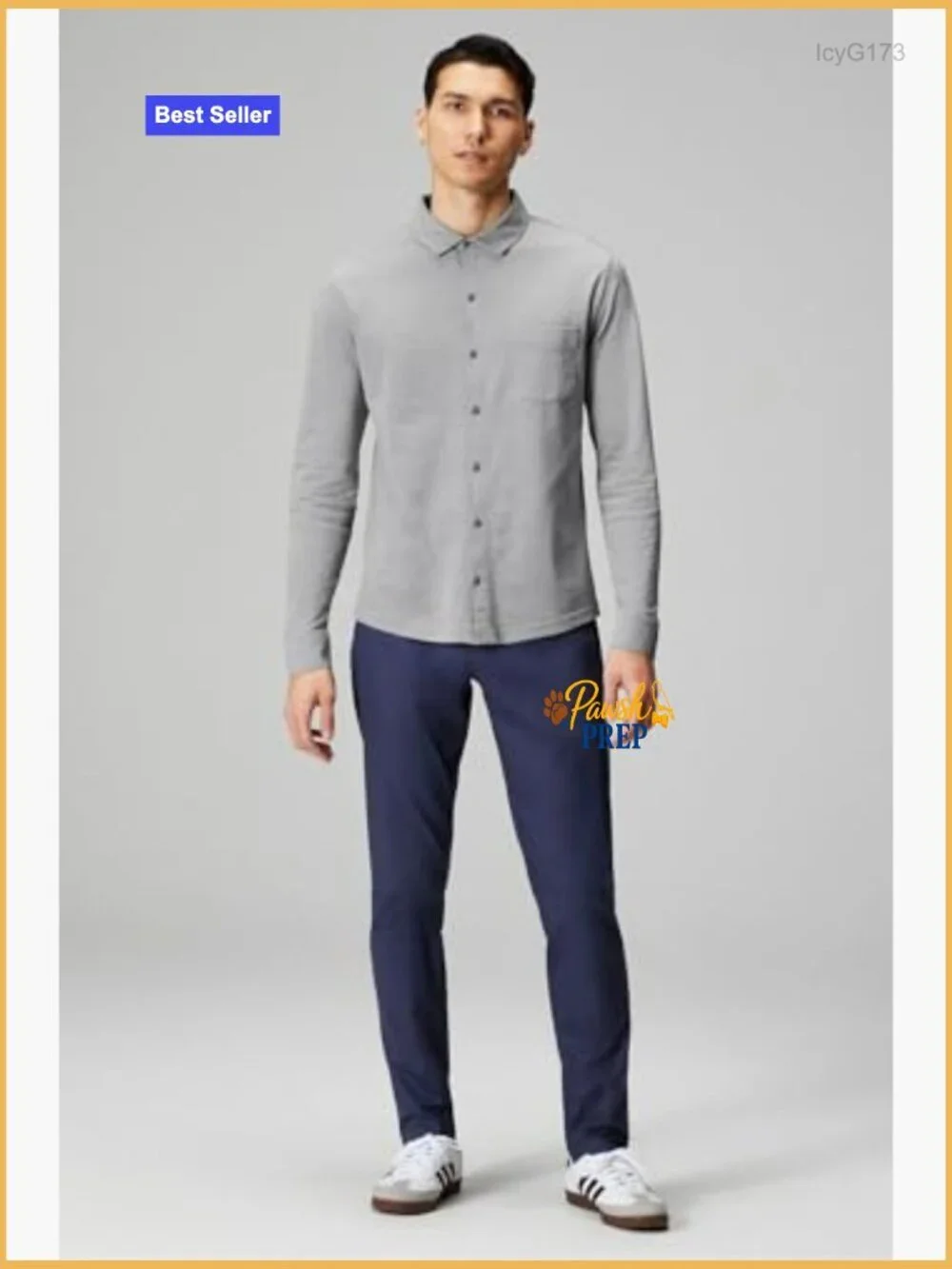 Men's Buttery Soft Chino Pants Slim Fit Mid Rise Zip Pockets